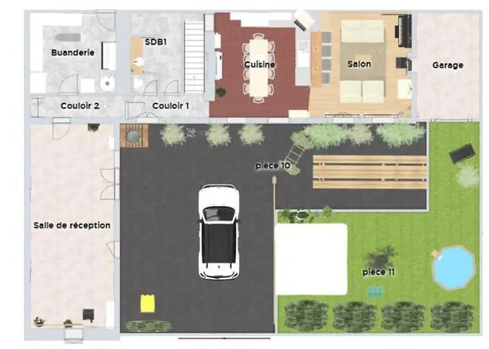 Sejour Familial De Gamme Et Confort Pres Des Plages Du Debarquement Вилла